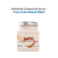 Exfoliante Corporal de Arroz - Fruit of the Wakali 500ml
