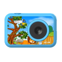 SJCAM FUNCAM CÁMARA DE FOTOS Y VIDEOS PARA NIÑOS - CELESTE CON DISEÑO