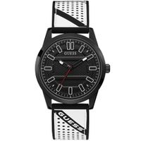Reloj Guess Streak W1300G2 Acero Inoxidable Correa de Silicona Blanco Negro