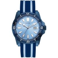 Reloj Guess Skipper GW0055G2 Fecha Correa De Silicona Azul Celeste