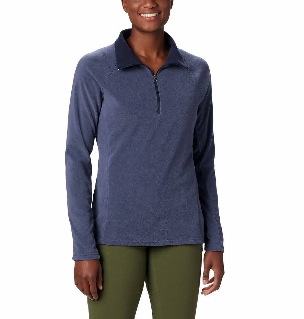 CASACA COLUMBIA GLACIAL IV 1/2 ZIP PARA MUJER