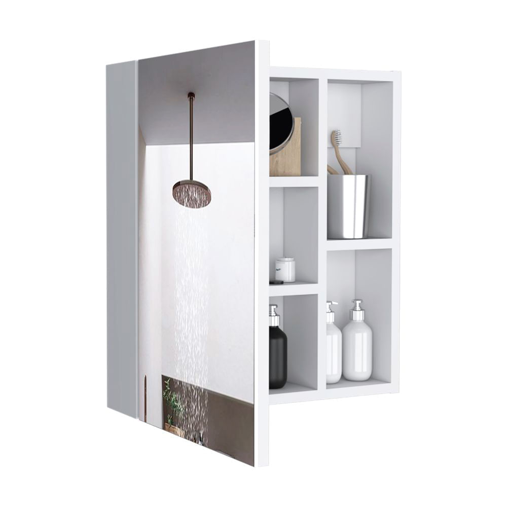 Gabinete de baño Tuhome Manchester 1 Puerta Blanco