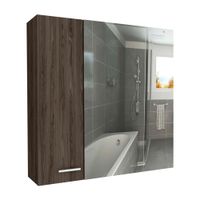 Gabinete de baño Tuhome Barcelona 2 Puertas Coñac