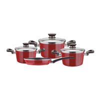 Set de ollas acero Vitrificado 7 piezas