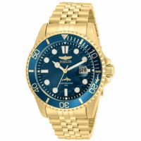 Reloj Invicta Pro Diver 30612 Fecha Acero Inoxidable Dorado Azul