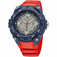 Reloj Nautica N83 Coronado Bay NAPCNF004 Luz Indiglo Rojo Azul