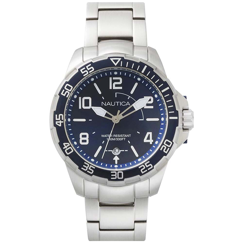 Reloj Nautica Pilot House NAPPLH004 Acero Inoxidable Plateado Azul