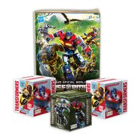 Álbum Transformers Editorial Berlin Tapa Blanda + 3 Cajitas (150 Sobres)