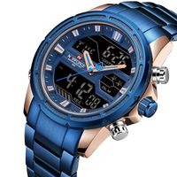 Reloj Hombre NAVIFORCE 9138 Azul Análogo-Digital