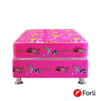 Cama Americana Forli Looney Tunes Rosa 1.5 Plazas
