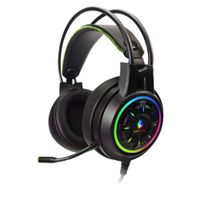Auriculares, Audifono Gamers Led GH-520 Antryx 3.5 mm + LED USB