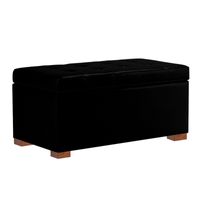 BAUL ALBERT MAVISAC DOS PLAZAS COLOR NEGRO - TELA