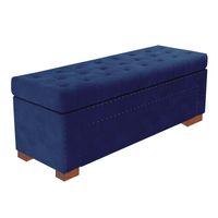 BAUL RINDO MAVISAC PLAZA QUEEN COLOR AZUL NOCHE - TELA