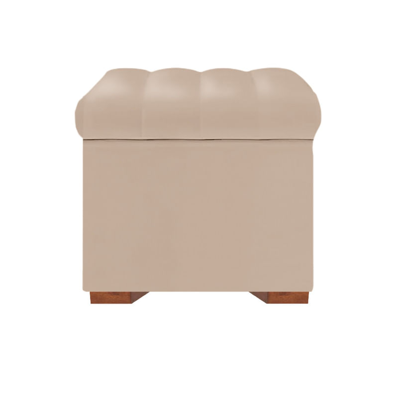 BAUL LIRIO MAVISAC PEQUEÑO COLOR BEIGE - ULTRA CUERO