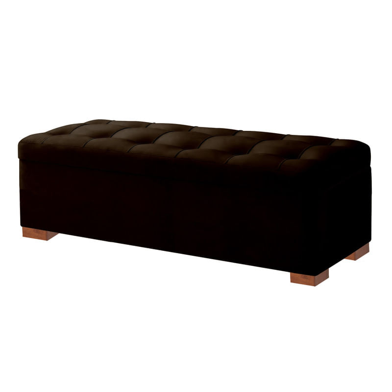 BAUL TERRACOTA MAVISAC DOS PLAZAS COLOR CHOCOLATE - ULTRA CUERO