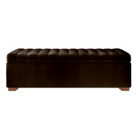 BAUL LIRIO MAVISAC DOS PLAZAS COLOR CHOCOLATE - ULTRA CUERO