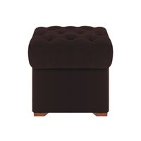 BAUL EILYN MAVISAC PEQUEÑO COLOR CHOCOLATE - TELA
