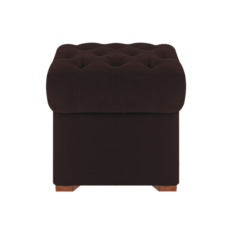 BAUL EILYN MAVISAC PEQUEÑO COLOR CHOCOLATE - TELA