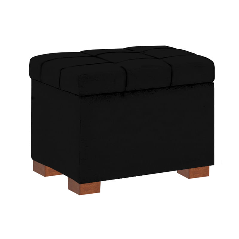 BAUL VEROE MAVISAC PEQUEÑO COLOR NEGRO - TELA