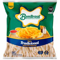 Papa Tradicional Congelada BEM BRASIL Bolsa 1.05kg