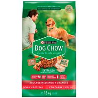 Comida para Perros DOG CHOW Mediano Grande Bolsa 15Kg