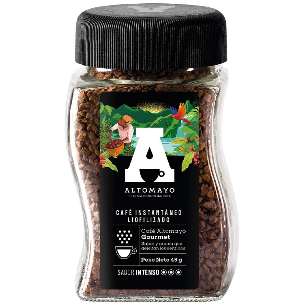 Café Instantáneo ALTOMAYO Gourmet Frasco 45g