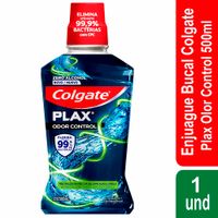 Enjuague Bucal Colgate Plax Odor Control Frasco 500ml