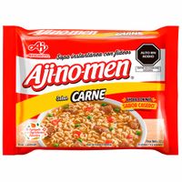 Sopa Instántanea AJINOMEN Sabor a Carne Bolsa 80g