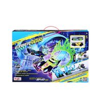 Pista Maisto Cyber Racers Playset W/ 2 Cars Robo