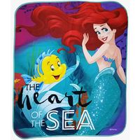 Toalla de baño para niñas de Sirenita Ariel