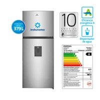 Refrigeradora Indurama Top Freezer RI-469D 379L Croma