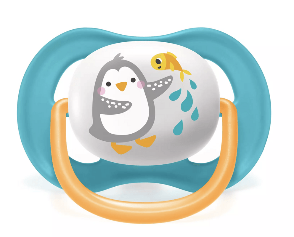 CHUPON AVENT DE 6 A 18 MESES ULTRA AEREADOS ANATOMICO - PINGÜINO - NIÑO
