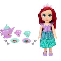 Set Ariel La Sirenita Large Doll Y Tea Time