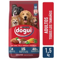 Alimento para Perros DOGUI Adulto Todas las Razas Bolsa 1.5Kg