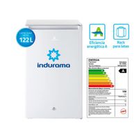 Frigobar Indurama RI-159 122L Blanco