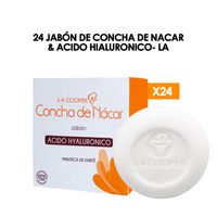 24 Jabón de Concha de Nacar & Acido Hialuronico- La Cooper
