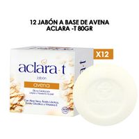 12 Jabón a base de Avena Aclara -T 80gr