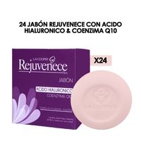24 Jabón Rejuvenece con Acido Hialuronico & Coenzima q10