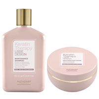 Shampoo Post Alisado Sin Sal + Mascarilla Alfaparf Keratin Therapy