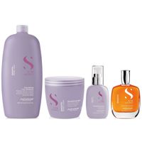 Tratamiento Anti Frizz Sin Sal Alfaparf Smooth 1000ml