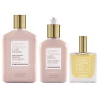 Shampoo Post Alisado Sin Sal + Sérum + Aceite Alfaparf Keratin Therapy
