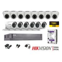 Kit 14 Cámaras Seguridad Hikvision Hd 720P + Disco 2Tb Oferta P2P Hdmi