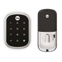 Cerradura digital Yale para puerta YRD256 Acero Negro