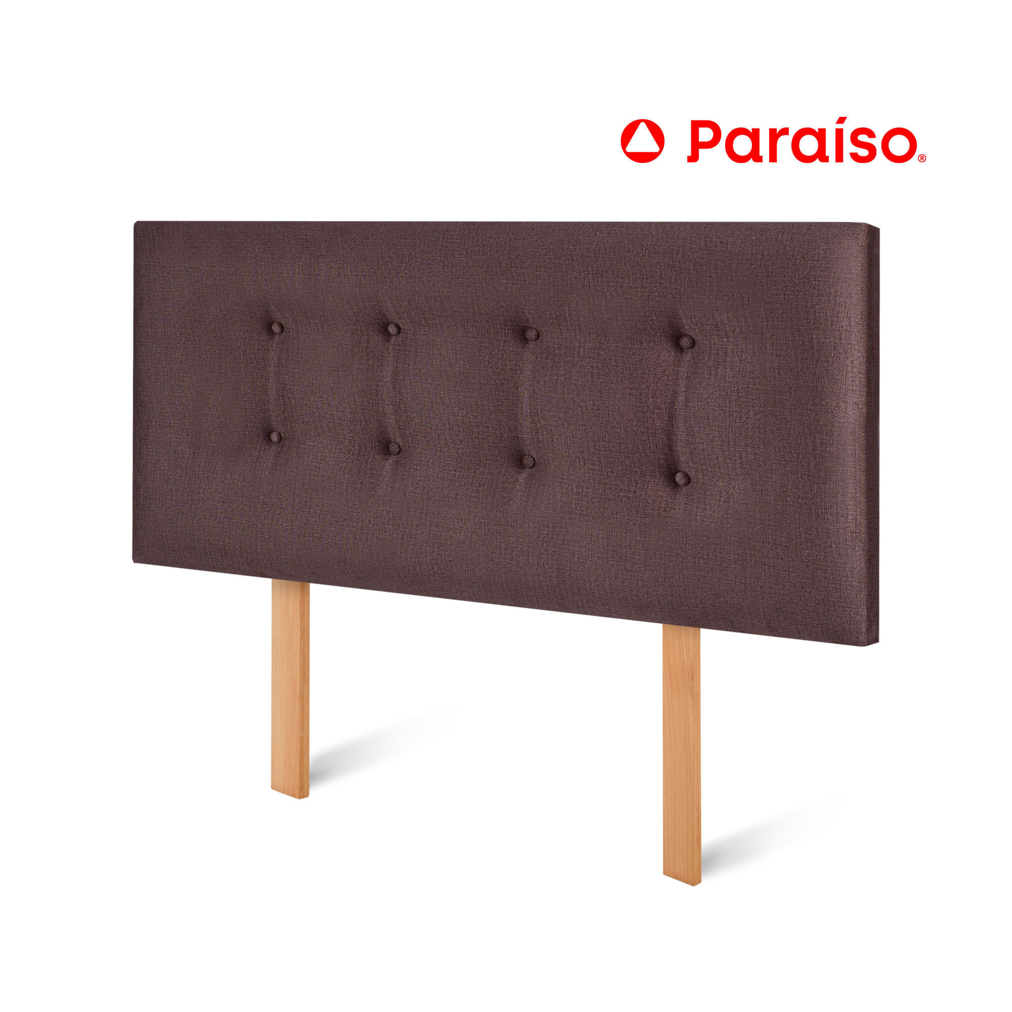 Cabecera PARAISO Novo 1.5 Plazas Chocolate