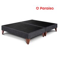 Cama Box Tarima PARAISO Euro King Charcoal