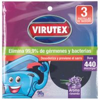 Pastillas de Inodoro VIRUTEX Lavanda Clásica Paquete 3un