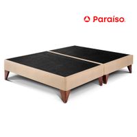Cama Box Tarima PARAISO Euro King Champagne
