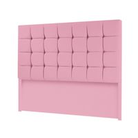 CABECERA CUBES MAVISAC PLAZA Y MEDIA COLOR ROSADO - TELA