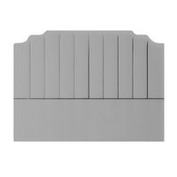 CABECERA 24 KF MAVISAC PLAZA Y MEDIA COLOR PLATA - TELA