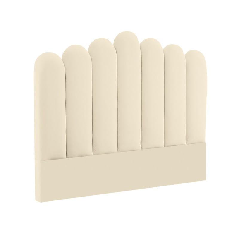 CABECERA TOV MAVISAC PLAZA KING COLOR MARFIL - TELA